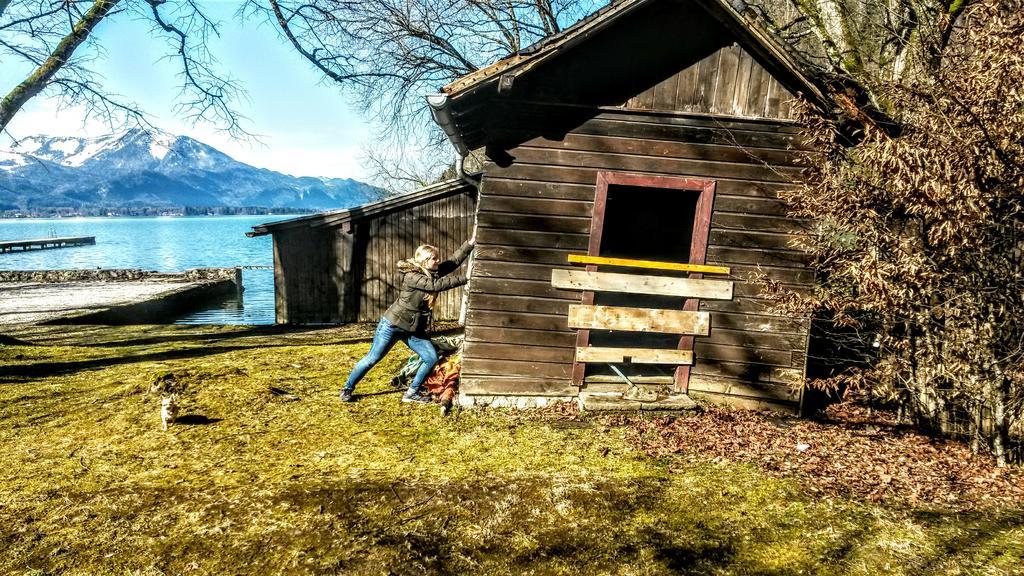 Appartementhaus Grill Strobl Bagian luar foto